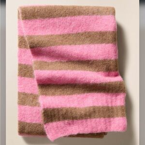 Faherty Apres Alpaca Scarf - Pink Opal new with tags